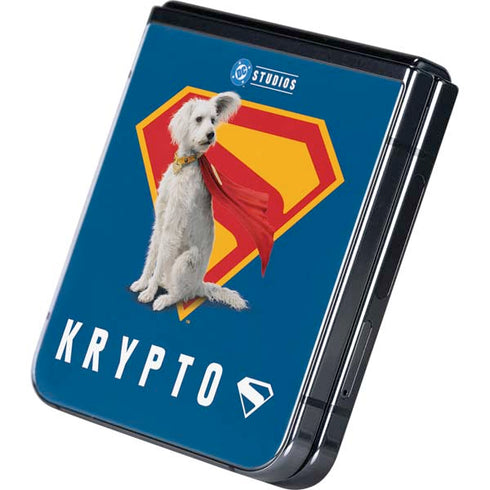 Superman 2025 Krypto the Super Dog Galaxy Z Flip5 5G Skin